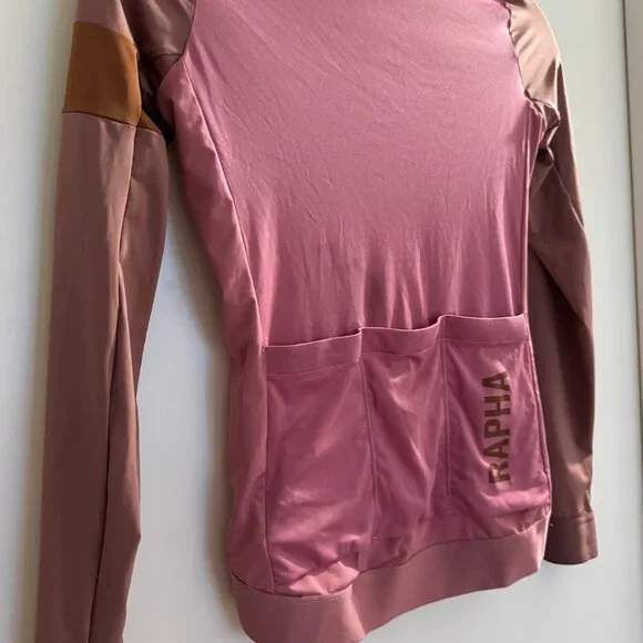 COPY - Rapha Women's Pro Team Long Sleeve Training Jersey Pink Size XS - Picture 7 of 8
